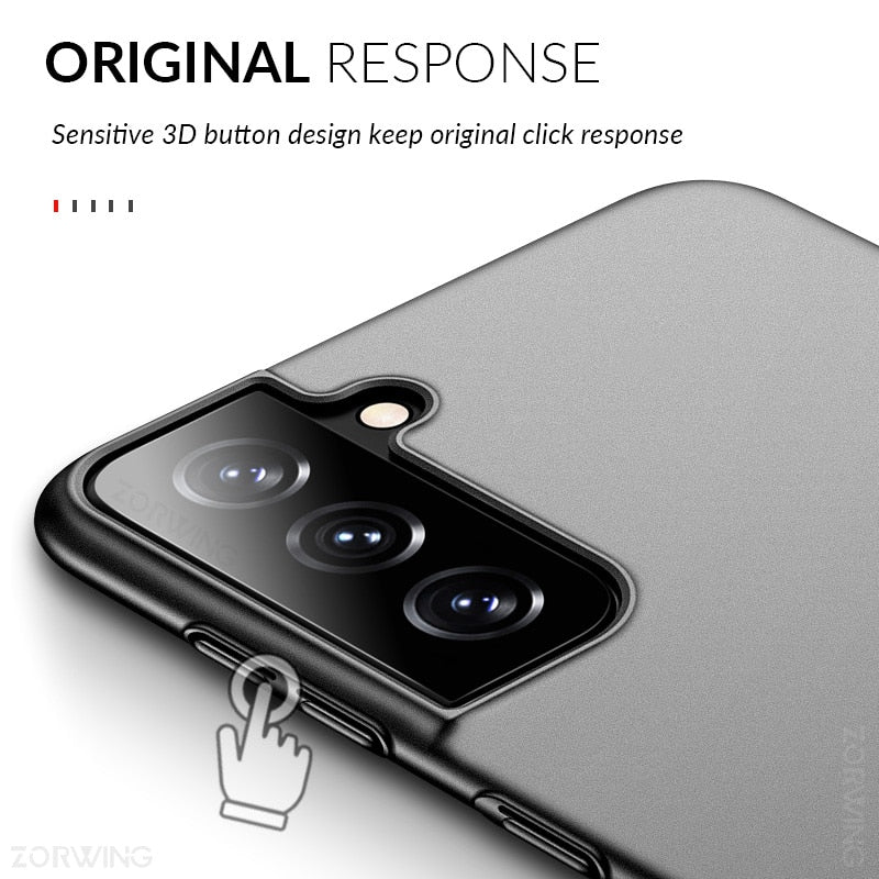 Slim & Matte Plastic Phone case for Samsung