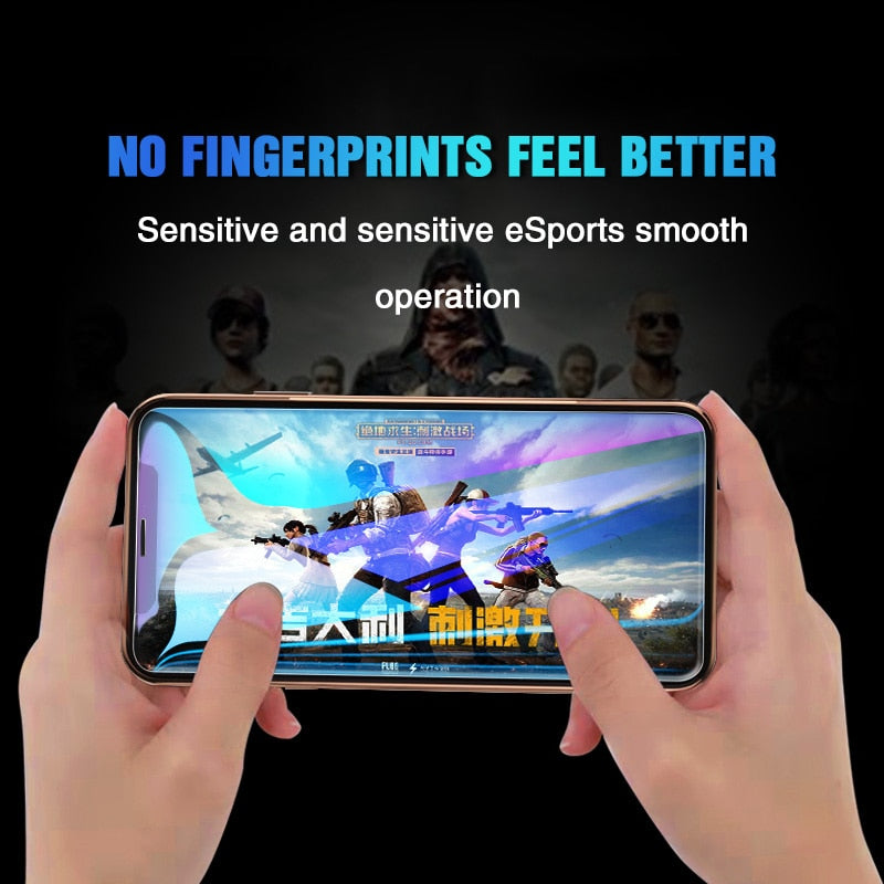3in1 Front+Back+Lens Full Cover Protective Tempered Glass