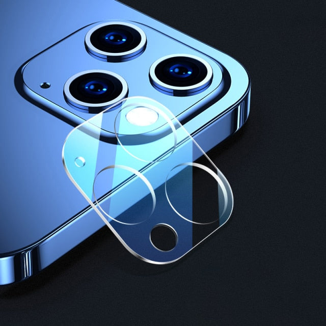 3in1 Front+Back+Lens Full Cover Protective Tempered Glass