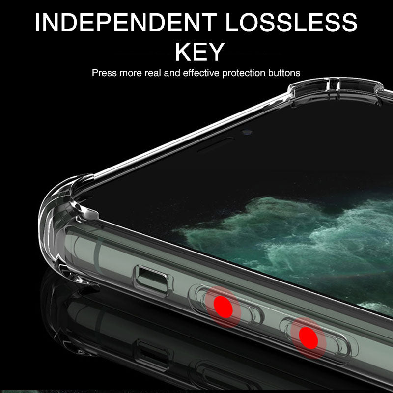 Shockproof Transparent Phone Case For iphone