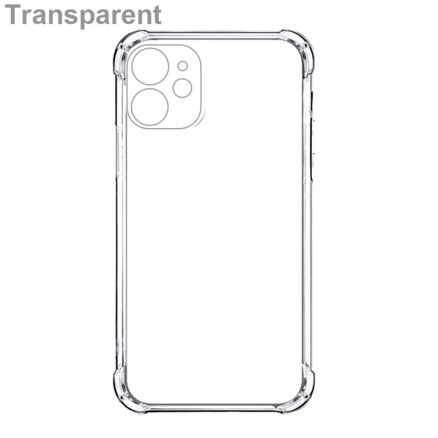 Shockproof Transparent Phone Case For iphone