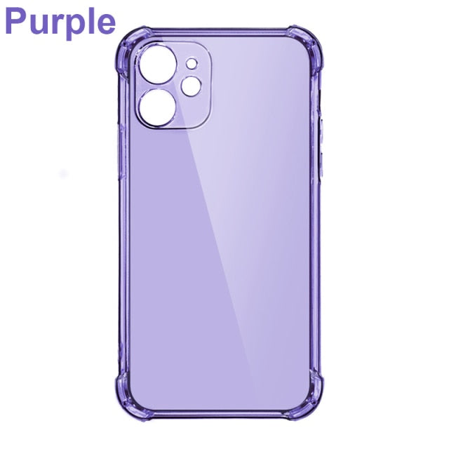 Shockproof Transparent Phone Case For iphone