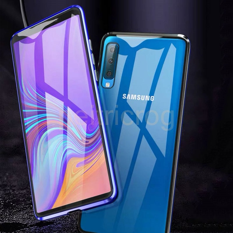 Double Sided Magnetic Metal Case For Samsung Galaxy