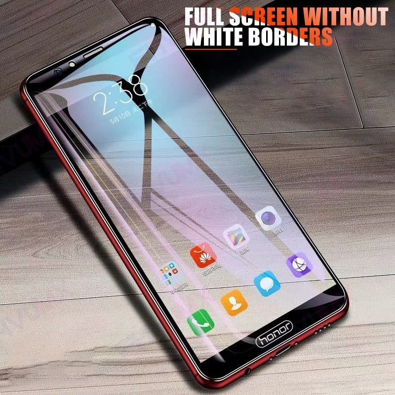 9D Full Cover Tempered Glass For Huawei honor