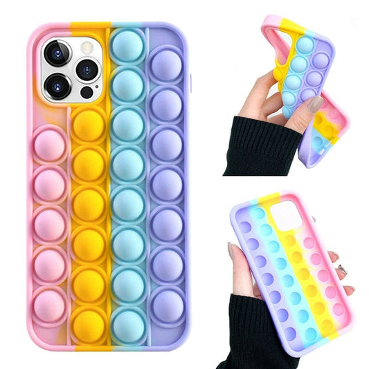 3D Rainbow Bubble Case For iphone